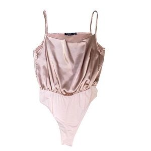 Nasty Gal Pink Bodysuit